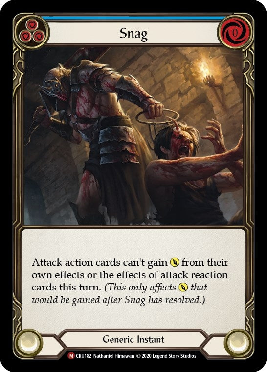 Image for Snag (CRU182) (Crucible of War) - Flesh and Blood TCG