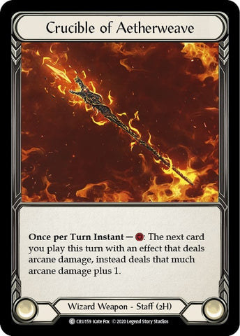 Image for Crucible of Aetherweave (CRU159) (Crucible of War) - Flesh and Blood TCG