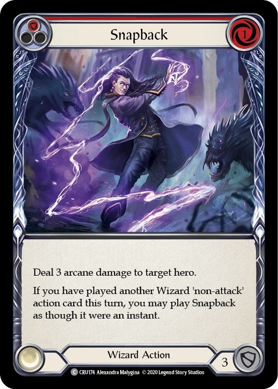 Image for Snapback (Red) (CRU174) (Crucible of War) - Flesh and Blood TCG