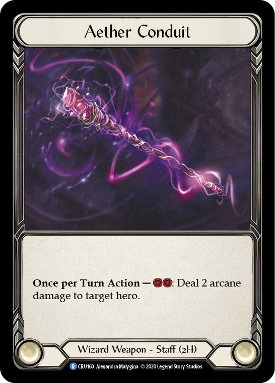 Image for Aether Conduit (CRU160) (Crucible of War) - Flesh and Blood TCG