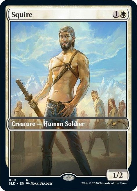 Image for Squire (59) (Secret Lair Drop Series) - Magic: The Gathering