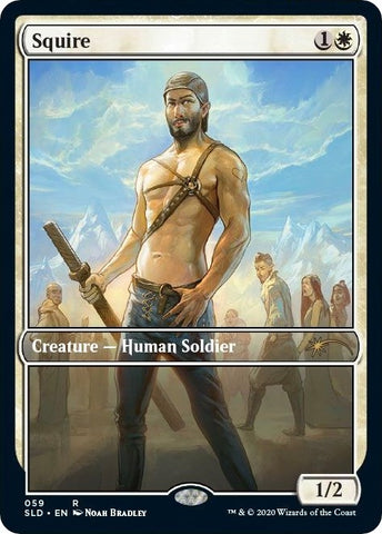 Image for Squire (59) (Secret Lair Drop Series) - Magic: The Gathering