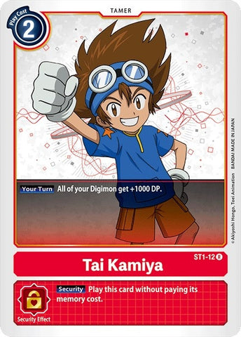 Tai Kamiya [ST1-12] [Starter Deck: Gaia Red]