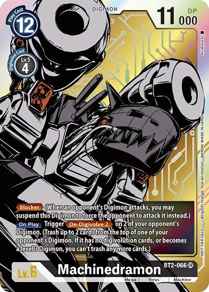 Machinedramon [BT2-066] (Alternate Art) [Release Special Booster Ver.1.0]