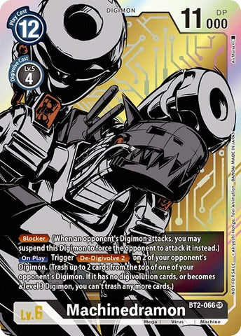 Machinedramon [BT2-066] (Alternate Art) [Release Special Booster Ver.1.0]