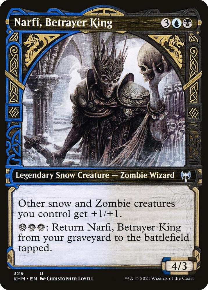 Narfi, Betrayer King (Showcase) [Kaldheim]