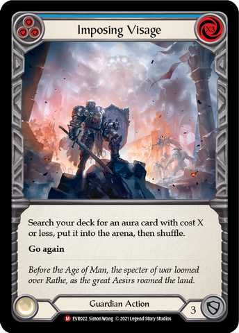 Imposing Visage [EVR022] (Everfest) Rainbow Foil