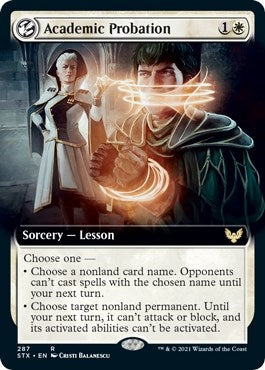 Academic Probation (Extended) [Strixhaven: School of Mages]