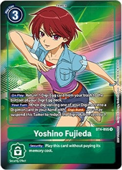 Yoshino Fujieda [BT4-095] (Buy-A-Box Promo) [Great Legend Promos]