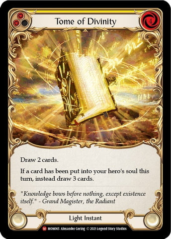 Tome of Divinity [MON065] (Monarch) 1st Edition Normal
