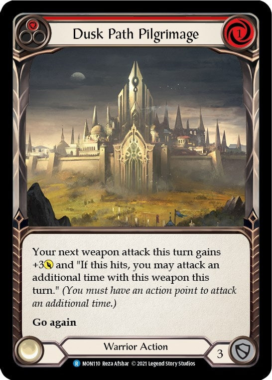 Dusk Path Pilgrimage (Red) [U-MON110] (Monarch Unlimited) Unlimited Normal