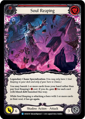 Soul Reaping [MON199-RF] (Monarch) 1st Edition Rainbow Foil