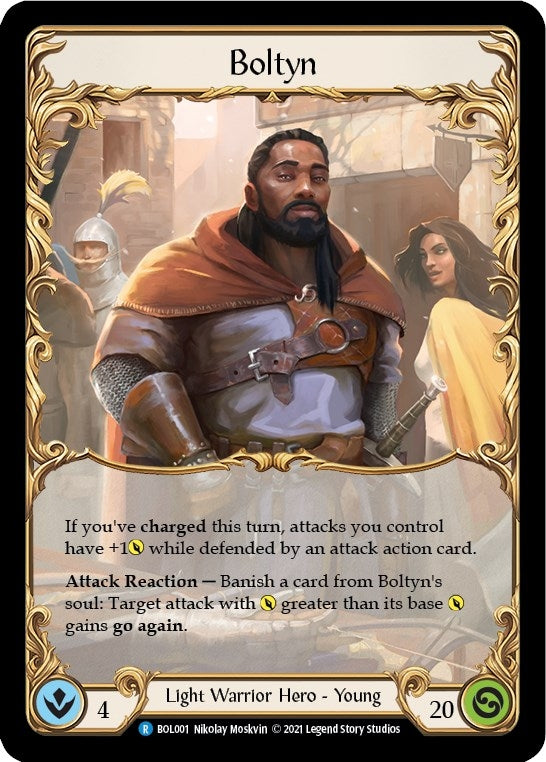 Boltyn [BOL001] (Monarch Boltyn Blitz Deck) Rainbow Foil