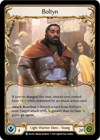 Boltyn [BOL001] (Monarch Boltyn Blitz Deck) Rainbow Foil