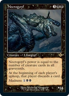Necrogoyf (Retro Foil Etched) [Modern Horizons 2]