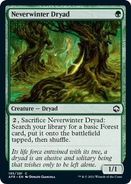 Neverwinter Dryad [Dungeons & Dragons: Adventures in the Forgotten Realms]