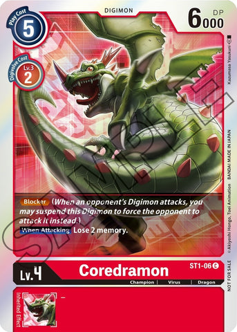 Coredramon [ST1-06] (Event Pack) [Starter Deck: Gaia Red Promos]
