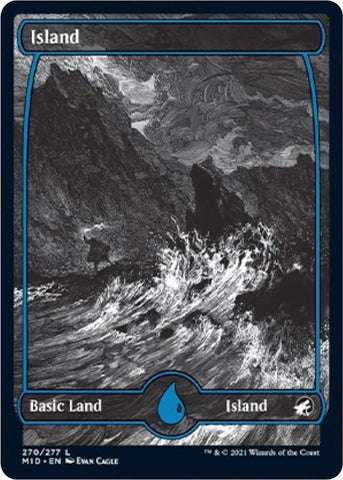 Image for Island (270) (270) [Innistrad: Midnight Hunt] (MID) - Magic: The Gathering
