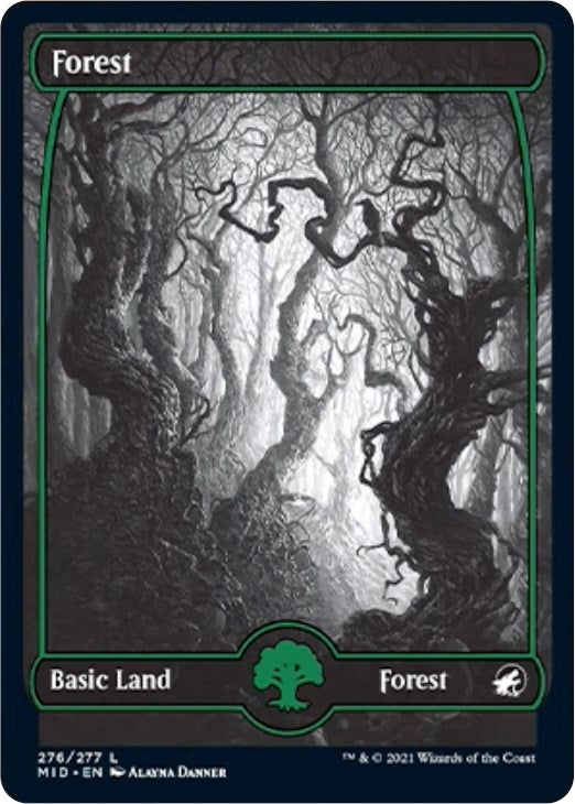 Image for Forest (276) (276) [Innistrad: Midnight Hunt] (MID) - Magic: The Gathering