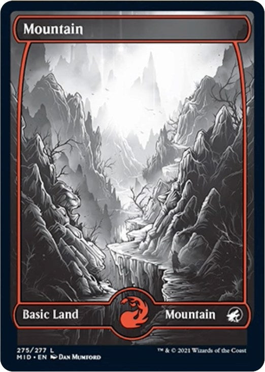 Image for Mountain (275) (275) [Innistrad: Midnight Hunt] (MID) - Magic: The Gathering