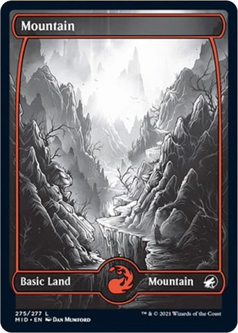 Image for Mountain (275) (275) [Innistrad: Midnight Hunt] (MID) - Magic: The Gathering