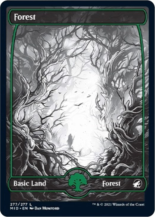 Image for Forest (277) (277) [Innistrad: Midnight Hunt] (MID) - Magic: The Gathering