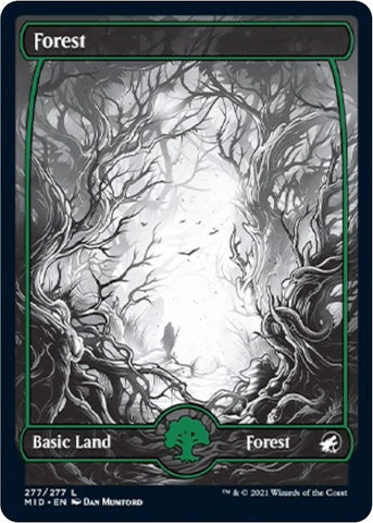 Image for Forest (277) (277) [Innistrad: Midnight Hunt] (MID) - Magic: The Gathering