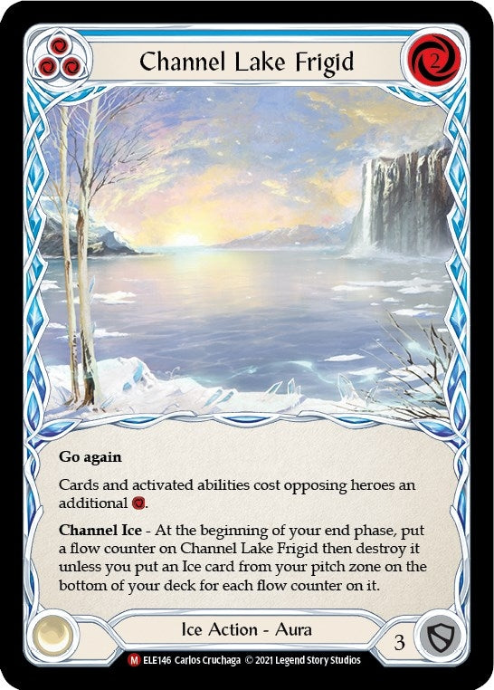 Image for Channel Lake Frigid (ELE146) (Tales of Aria) - Flesh and Blood TCG