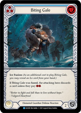 Biting Gale (Blue) (ELE009) [Tales of Aria]