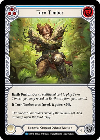 Turn Timber (Blue) (ELE012) [Tales of Aria]