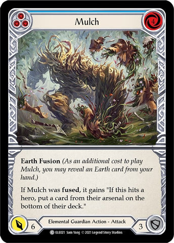 Image for Mulch (Blue) (ELE021) (Tales of Aria) - Flesh and Blood TCG