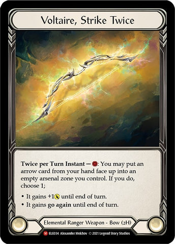 Image for Voltaire, Strike Twice (ELE034) (Tales of Aria) - Flesh and Blood TCG