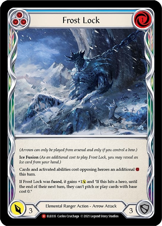Image for Frost Lock (ELE035) (Tales of Aria) - Flesh and Blood TCG
