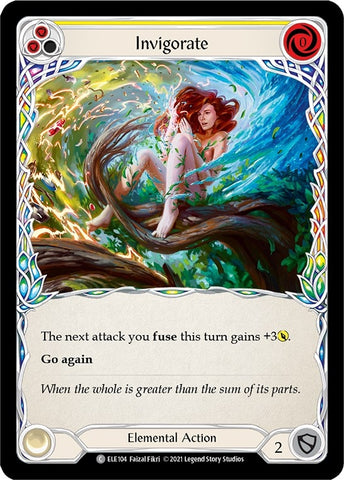 Image for Invigorate (Yellow) (ELE104) (Tales of Aria) - Flesh and Blood TCG