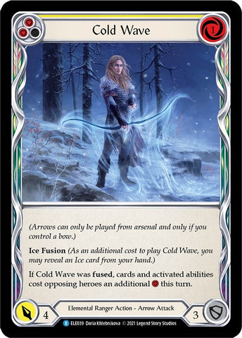 Cold Wave (Yellow) (ELE039) [Tales of Aria]