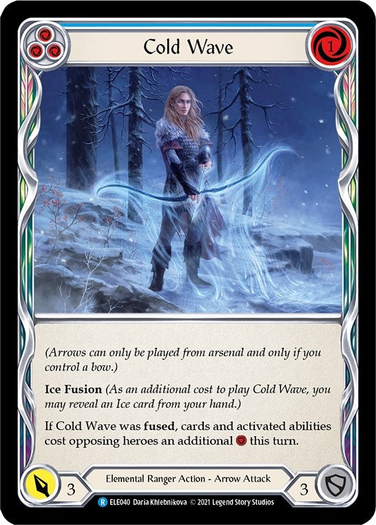 Cold Wave (Blue) (ELE040) [Tales of Aria]