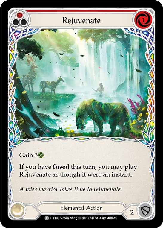 Image for Rejuvenate (Red) (ELE106) (Tales of Aria) - Flesh and Blood TCG