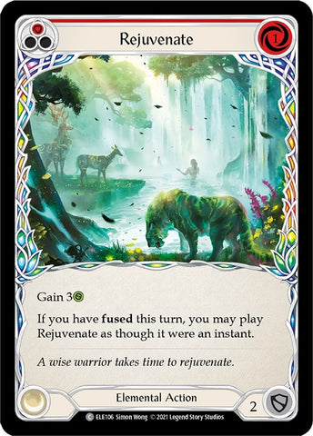 Image for Rejuvenate (Red) (ELE106) (Tales of Aria) - Flesh and Blood TCG