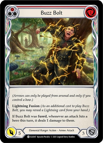 Image for Buzz Bolt (Red) (ELE047) (Tales of Aria) - Flesh and Blood TCG