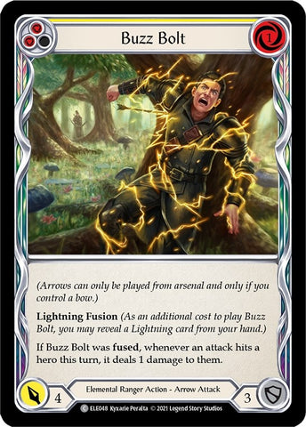 Image for Buzz Bolt (Yellow) (ELE048) (Tales of Aria) - Flesh and Blood TCG