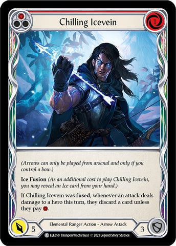 Image for Chilling Icevein (Red) (ELE050) (Tales of Aria) - Flesh and Blood TCG