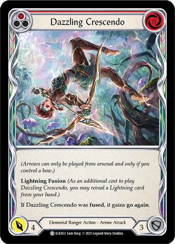 Image for Dazzling Crescendo (Red) (ELE053) (Tales of Aria) - Flesh and Blood TCG