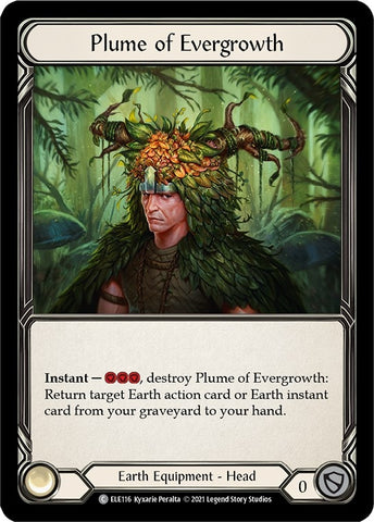 Image for Plume of Evergrowth (ELE116) (Tales of Aria) - Flesh and Blood TCG