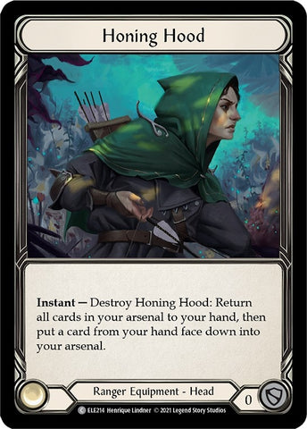 Image for Honing Hood (ELE214) (Tales of Aria) - Flesh and Blood TCG