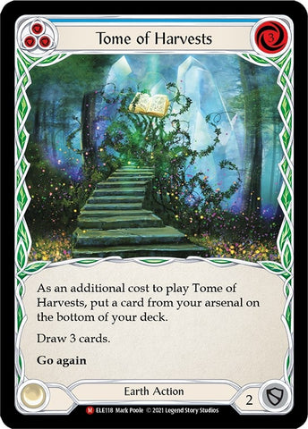 Image for Tome of Harvests (ELE118) (Tales of Aria) - Flesh and Blood TCG