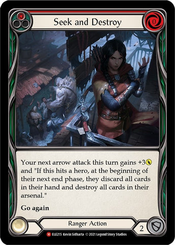Image for Seek and Destroy (ELE215) (Tales of Aria) - Flesh and Blood TCG