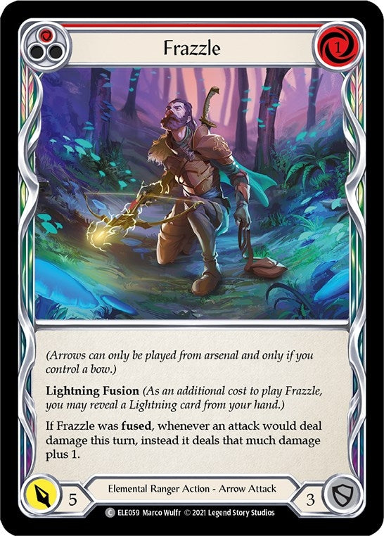 Image for Frazzle (Red) (ELE059) (Tales of Aria) - Flesh and Blood TCG