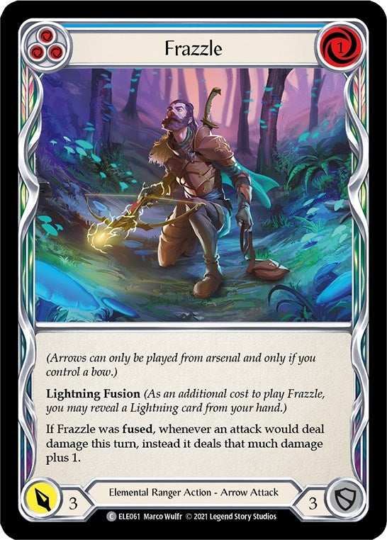Image for Frazzle (Blue) (ELE061) (Tales of Aria) - Flesh and Blood TCG