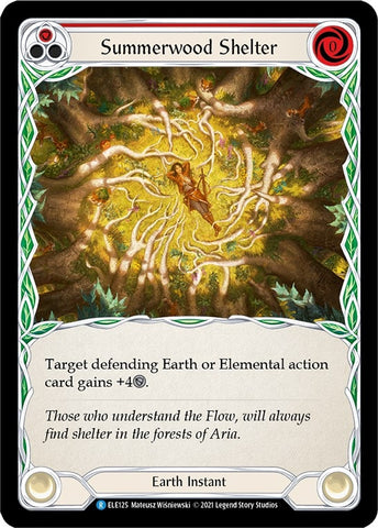 Summerwood Shelter (Red) (ELE125) [Tales of Aria]