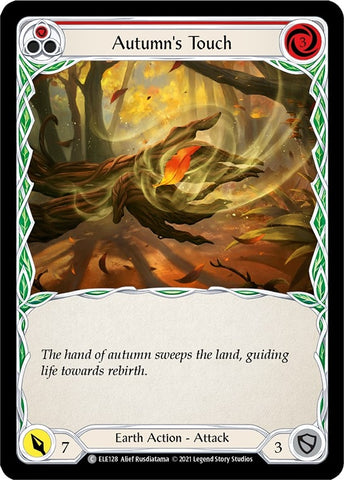 Image for Autumn's Touch (Red) (ELE128) (Tales of Aria) - Flesh and Blood TCG
